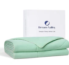 Dream Valley Cooling Comforter Queen 90x90 NASA Temp Regulation Mint Macaron NEW