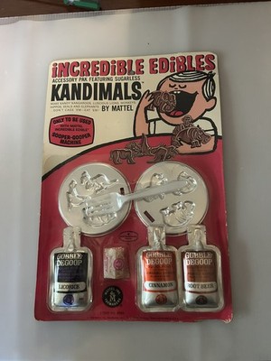 Mattel KANDIMALS Incredible Edible THINGMAKER Goop Accessory Pack Mint On Card!
