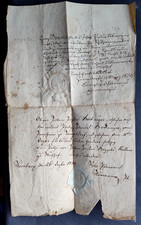 Königreich Bayern Dokument  1842 Nürnburg, Zirndorf