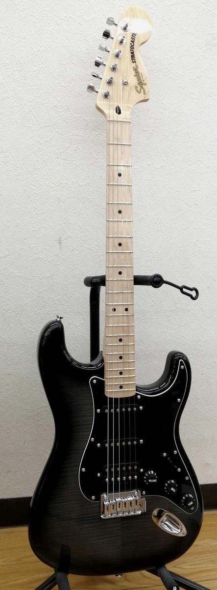 SQUIER AFFINITY STRATOCASTER FMT HSS Electric Guitar | eBay