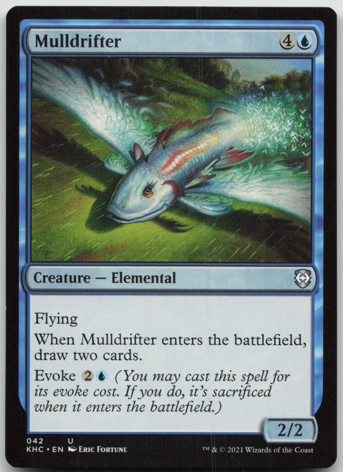 Mulldrifter 42 Uncommon Commander: Kaldheim Magic: The Gathering Near Mint
