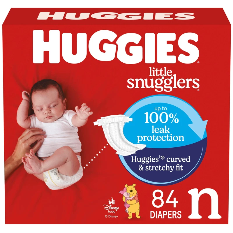 Huggies Size Newborn Diapers Little Snugglers Baby Diapers Size Newborn Up To