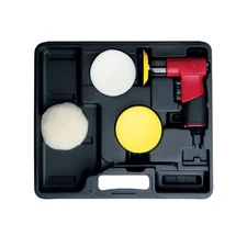 Chicago Pneumatic CP7201P 3 Inch (75 mm) Air Polisher Kit, 2500 RPM