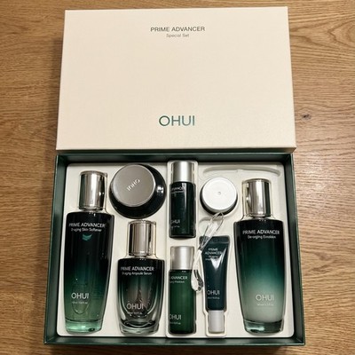 O HUI Prime Advancer De-aging Skincare 3pcs 8 items Special Set K-Beauty OHUI