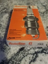 #745 AUTOLITE SPARK PLUGS, R84TS, BSF42 , RF11Y, RF11YC BOX OF 6 FREE SHIP