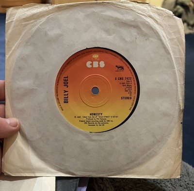 Billy Joel - Honesty 7'' Vinyl Single Record