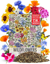 Low Growing Wildflower Flower Seeds for Planting | 1 Ounce Mixture/Blend 17 Vari 240.00 per gallon