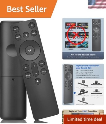 VIZIO Sound Bar Remote Replacement - Compatible with VIZIO Series Home Theate...