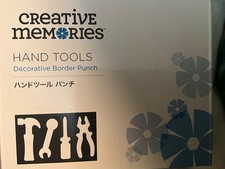 Creative Memories Hand Tools Decorative Border Punch   Discontinued Design