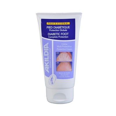 (132,67 EUR/l) Akileine Akildia Schutzcreme 150ml Diabetischer Fuß