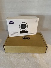 BenQ ideaCam S1 Plus All-In-One Webcam with 15x Zoom Lens, Gray With Stand