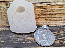 jeweled SEASHELL small trinket tray mold -MOL...