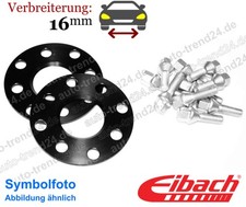 Pro-Spacer Spurverbreiterung schwarz 16mm/Achse u.a.: VW Polo 6N1, Bj. 1994-1999