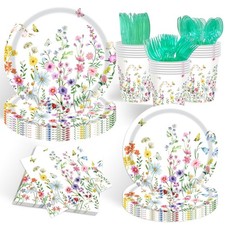 Wildflower Party Decorations Spring Floral Baby Shower Birthday Decorations I...