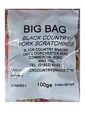 Big Bag Good Old Fashioned pork scratching x 10 x 100g