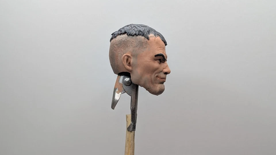 Frank Castle escala 1:12, cabeza esculpida El Castigador Foto 3 de 4