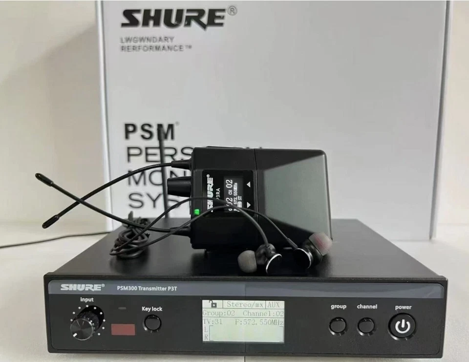 New PSM300 In Ear Monitor System Wireless IEM System Support Stereo Sound - Image 2 of 4