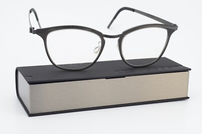 LINDBERG Brille 9904 48-17 T407 135 U9 Flexible Strip Titan Anthrazit Black DK