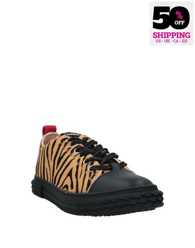RRP€715 GIUSEPPE ZANOTTI Leather Sneakers US10.5 UK9.5 EU43.5 Made in Italy