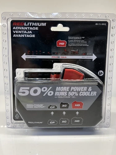 2025/ 48-11-1812 M18 REDLITHIUM HIGH OUTPUT 12.0 Battery Pack GENUINE M18 2025 - Picture 4 of 5