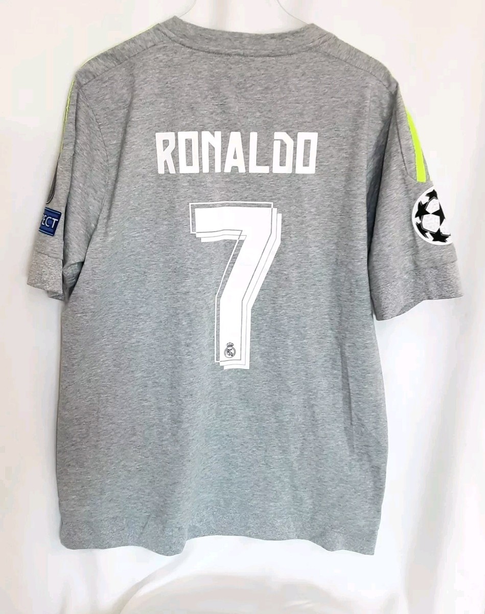 Adidas Real Madrid Ronaldo #7 2014 FIFA Champs T-Shirt Men's