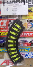 TYCO, 9" R 1/4 CURVE With YELLOW BLOCKS, HO SLOT CAR TRACK, 5877, 2-PACK 