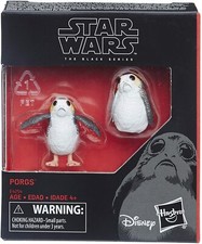STAR WARS THE BLACK SERIES THE LAST JEDI 6-INCH SCALE PORGS 2-PACK FIGURE SET