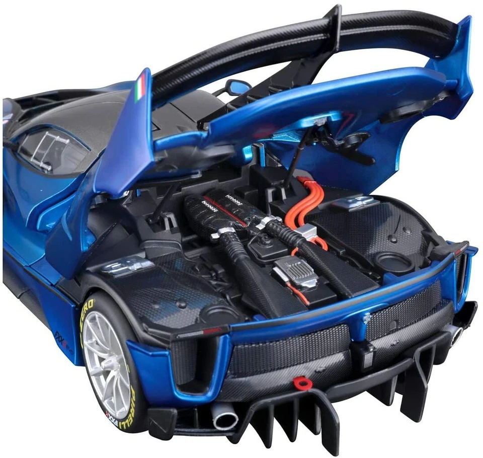 1/18 Tomica Ferrari Signature Series Burago FXX-K EVO Special Color Blue - Image 4 of 4