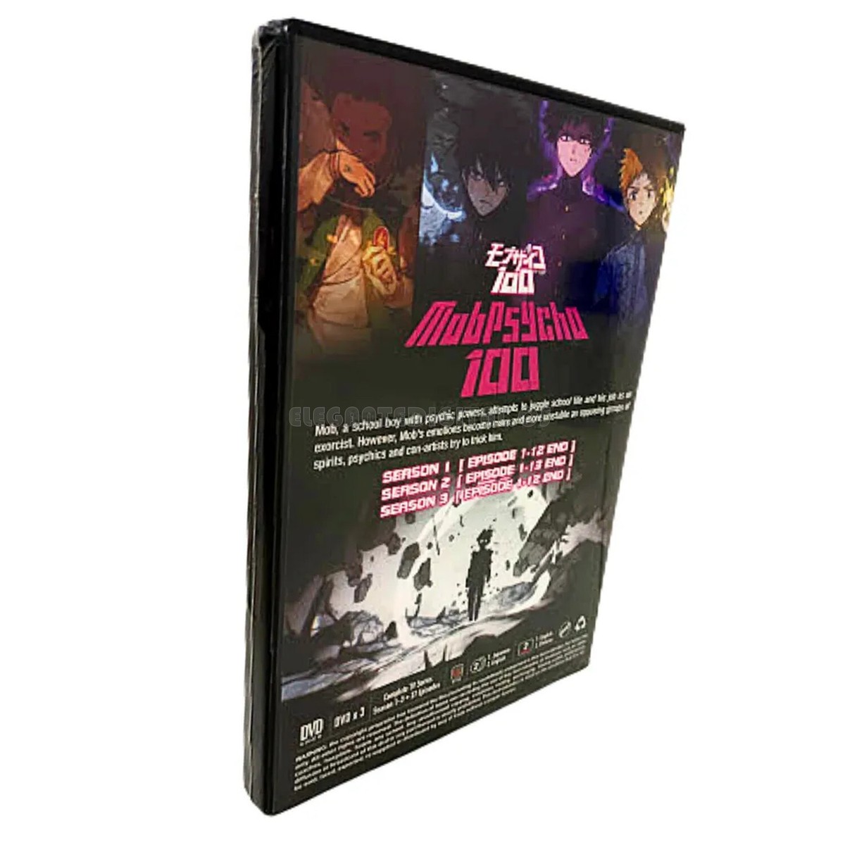 Mob Psycho 100 (Season 1-3: VOL. 1 - 37 End) ~ All Region ~ English Dubbed  ~ DVD