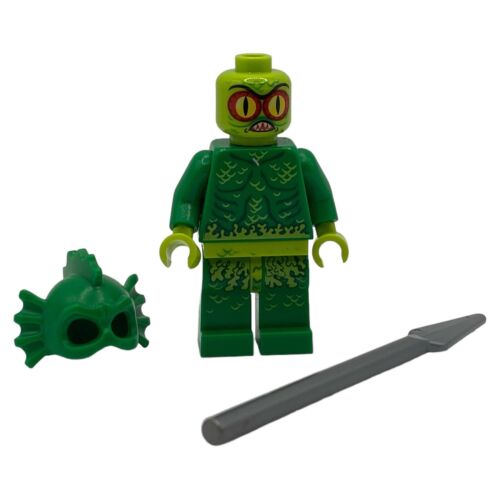 LEGO Green Swamp Creature Minifigure mof014 Monster Fighters Halloween Weapon - Picture 1 of 3