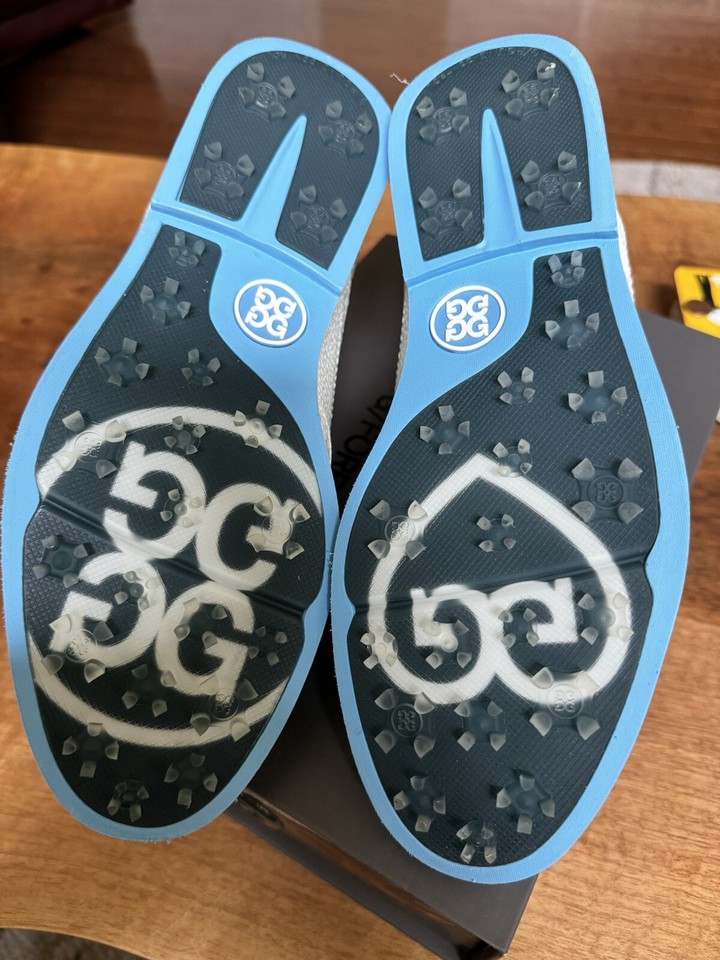 G/Fore G4 LADIES Grosgrain Brogue Gallivanted Golf Shoe Sneaker US 8