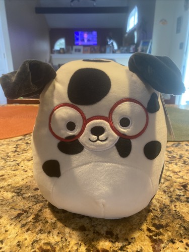 squishmallow dog with glasses
