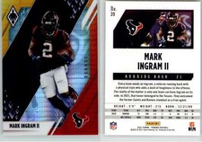 Mark Ingram II 2021 Phoenix Fanatics Fire Burst #39 Texans Saints