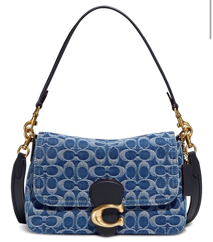 Coach Denim Exterior Shoulder Bag Bags & Handbags for Women for