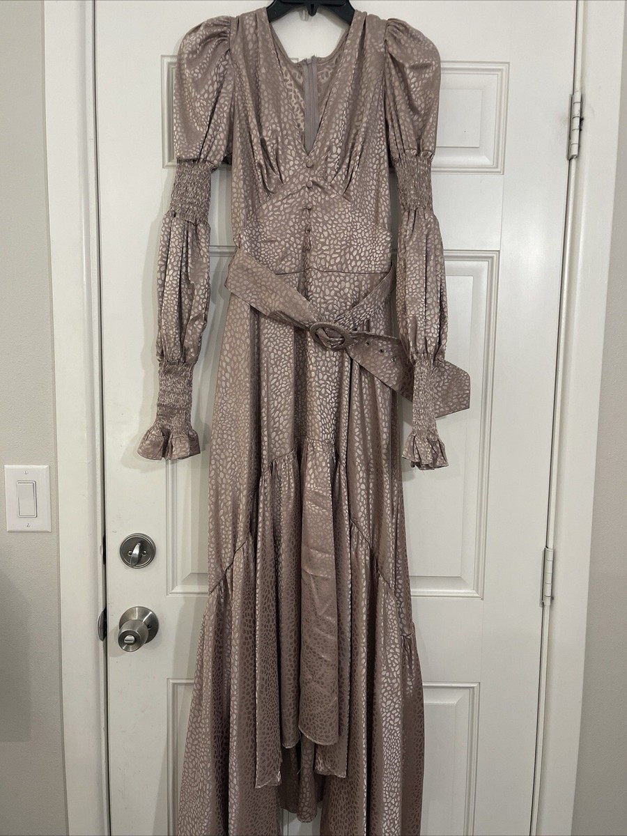Women's Animal Print Flared Zipper Up Belted Dress. 70's Arm Style Sleeve.  | eBay