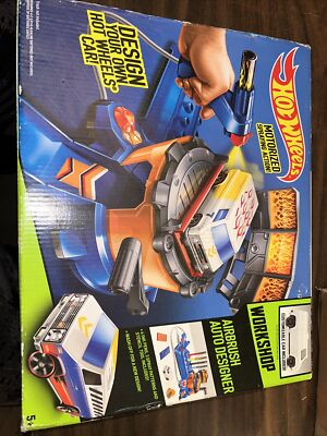 Hot Wheels Motorized Spraying Action Workshop Design Your Own Hot Wheels  Car