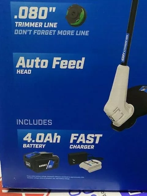 Hart blower trimmer combo sale