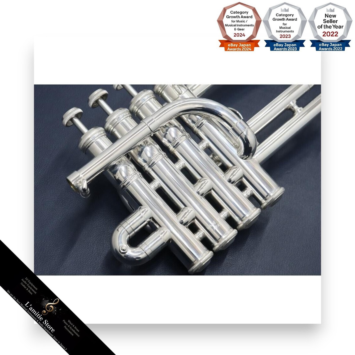 YTR×petit ✄様確認用 Yamaha YTR-9835 High Bb Key A Xeon Piccolo Trumpet YTR9835 JP Case
