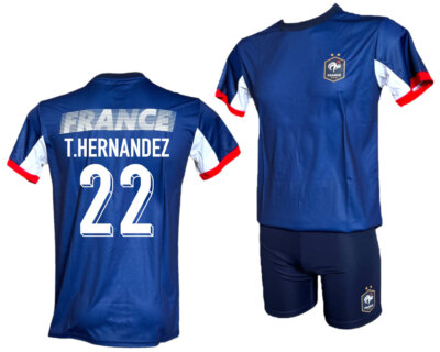 KIT MAGLIA E PANTALONCINO FRANCIA THEO HERNANDEZ 22 PRODOTTO - Main Image