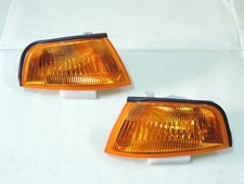 Mitsubishi Lancer Evo 4 Iv Mirage Crystal Amber Corner Lights Lamps 1996 971998
