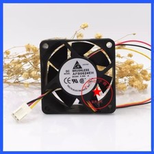 Delta AFB0624EH 6025 DC24V 0.18A 6CM 3-Pin Dual Ball Inverter Fan
