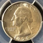 1954-S 25C Washington Quarter Dollar PCGS MS65        25367099
