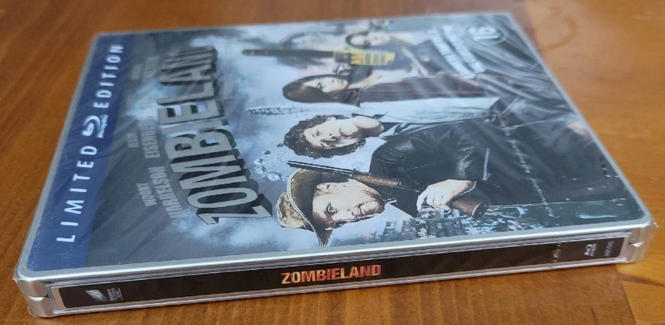 Zombieland Blu-ray Steelbook - Finland - New RARE Region FREE Foto 3 de 4