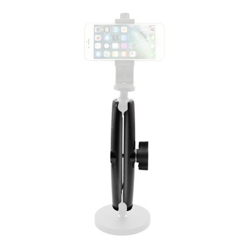 Aluminum Alloy 15cm Double Socket Arm 1 inch Ball Mount for Motorcycle Phone - Picture 7 of 8