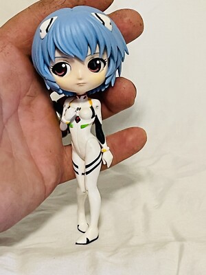 Banpresto, Evangelion Movie Q Posket-REI Ayanami (Ver.B), Multicolore