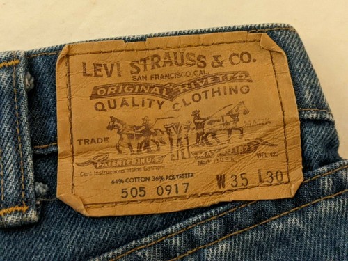 Vintage 60s 70s Levi Strauss Jeans 505 