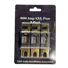 NEP Audio 300A ANL Fuse 3 Pack