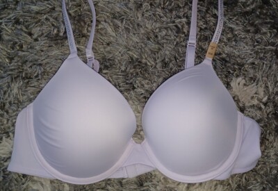 VS pink push up bra BRAND NEW size 36b lavender studded strap