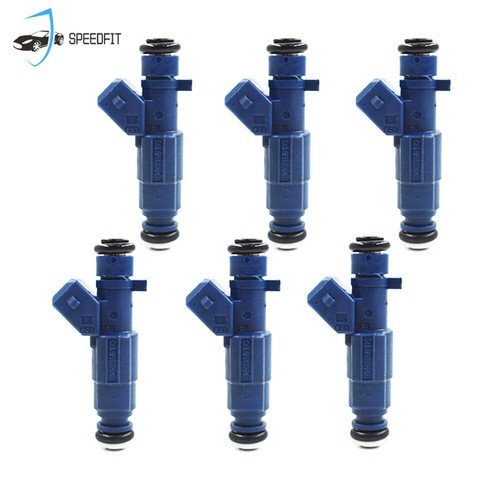 6x Fuel Injector For FORD Falcon BF BA 03-05 XT Fairlaine XR6 Territory 6 Cyl - Picture 3 of 9