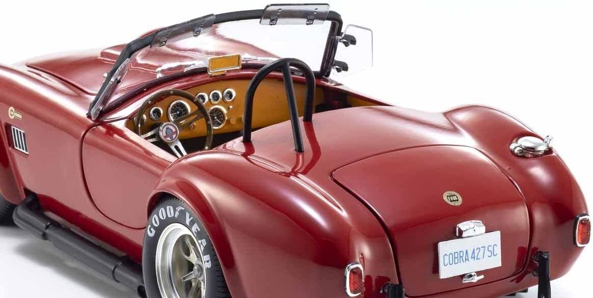 Kyosho Original 1/18 Shelby Cobra 427 S/C FAM Red KS08047R From